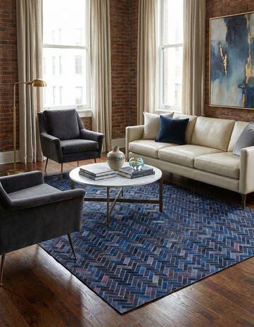 5' x 8' Cowhide Rug
