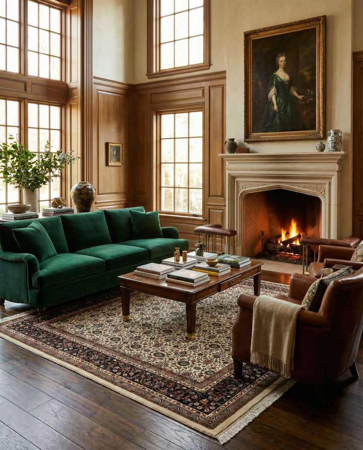 9' 11 x 10' 2 Hand Knotted Farahan Wool Square Rug