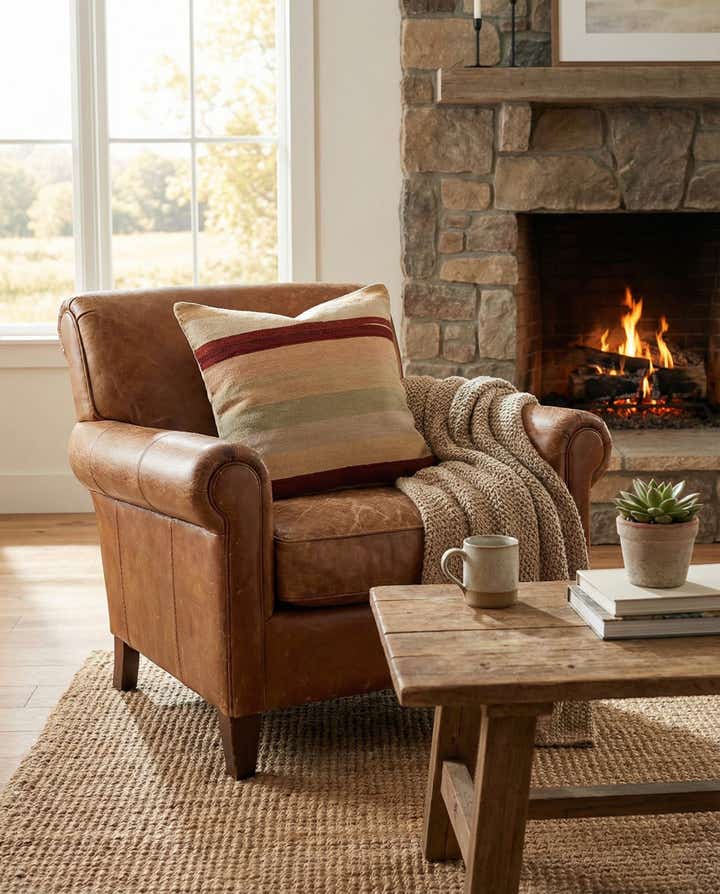 2' 5 x 2' 5 Hand Woven Pillow Wool Square Rug