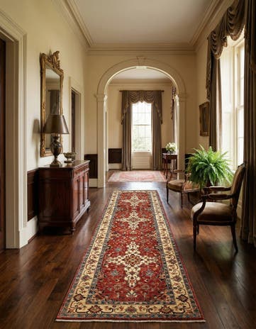 2' 7 x 10' 5 Sara Wool Runner Rug