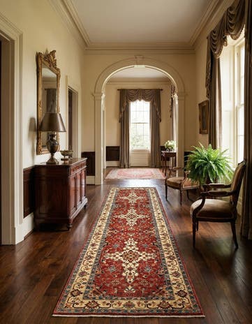 2' 7 x 10' 5 Sara Wool Runner Rug
