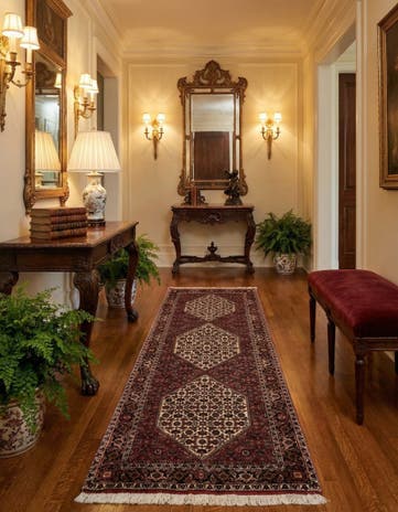 2' 6 x 6' 8 Bidjar Wool Runner Rug