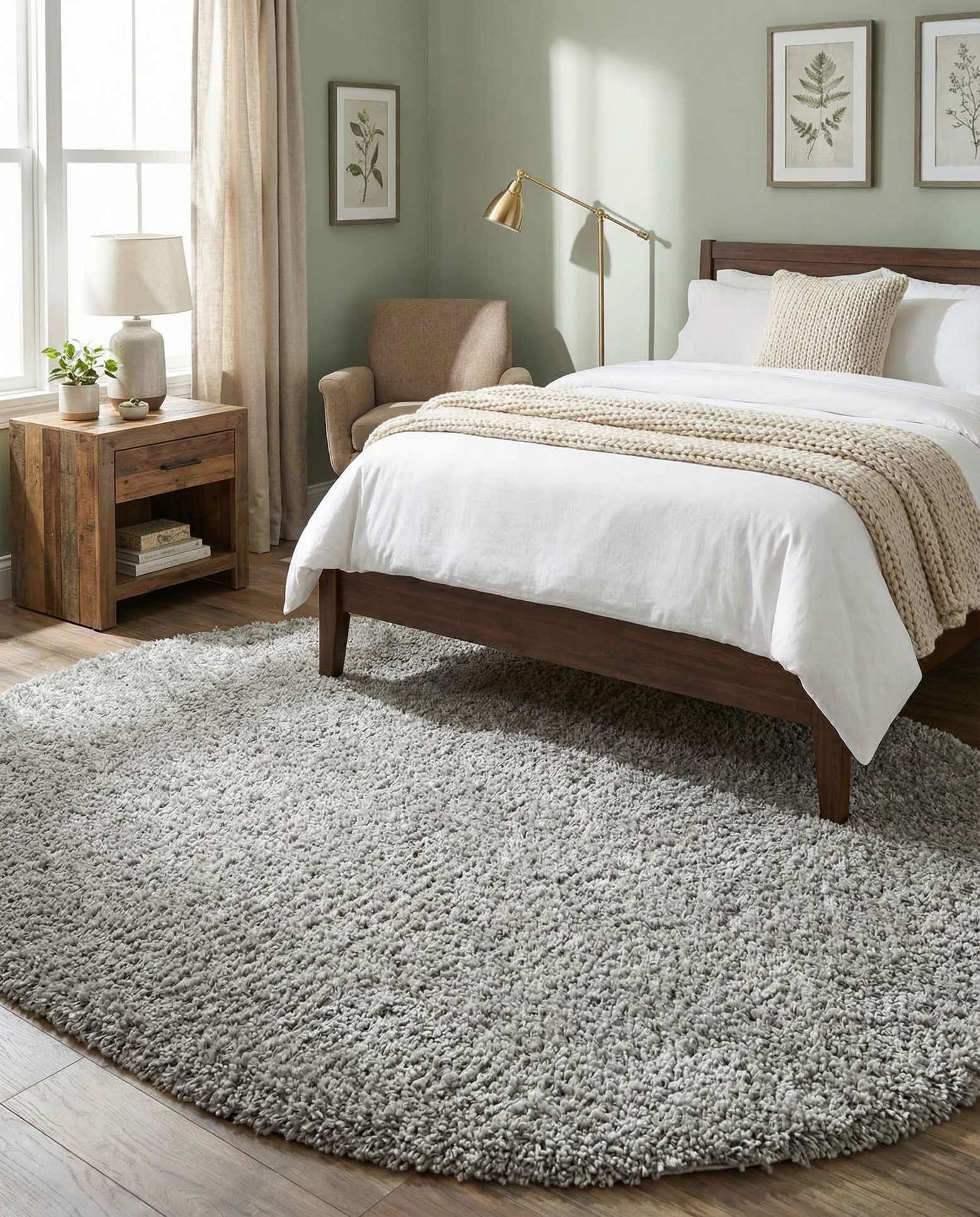 7' 10 x 10' Zermatt Shag Oval Rug