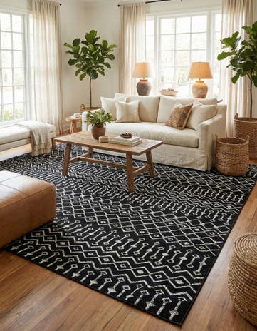10' x 13' Kasbah Trellis Rug