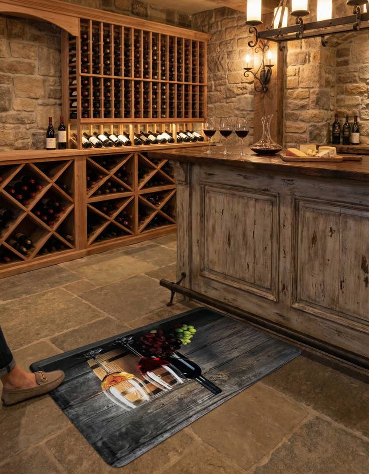 Detail image of 2' x 5' Wine Anti-Fatigue Comfort Mat