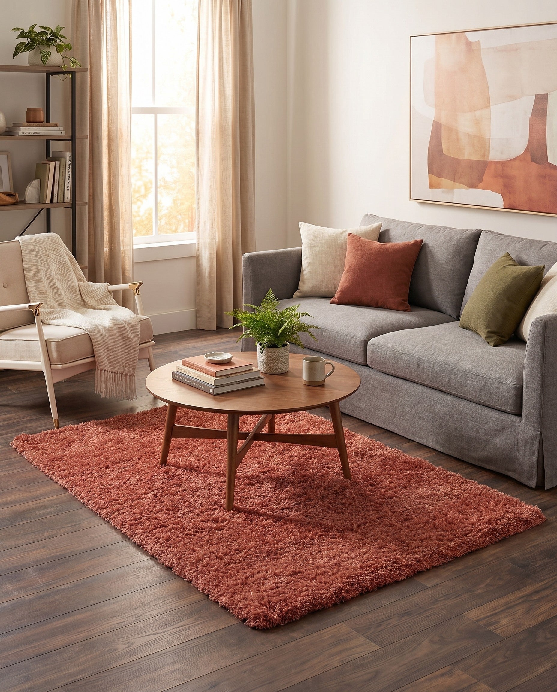4' x 6' Infinity Shag Rug