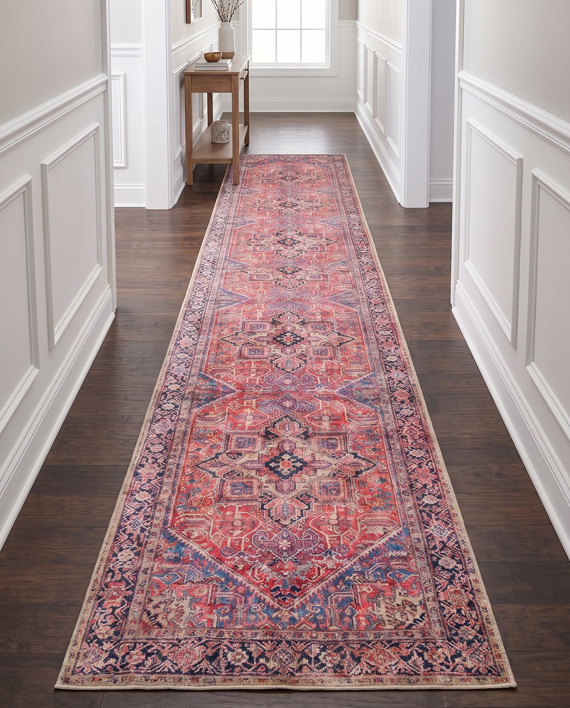 2' 6 x 19' 8 Washable Timeless Runner Rug