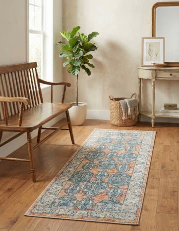 Brick Red Lola Runner Rug