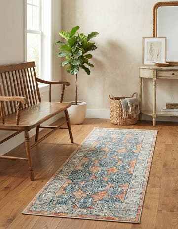 Brick Red Lola Runner Rug