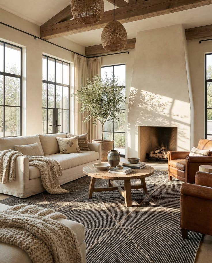 Detail image of 9' 5 x 14' 4 Hand Knotted Moroccan Wool Rug