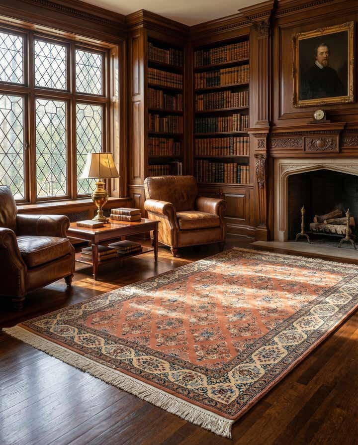 4' 9 x 7' 8 Nain Rug