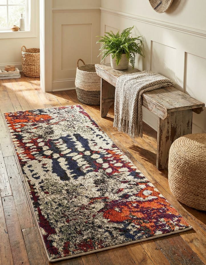 2' x 4' Washable Haerfest Runner Rug