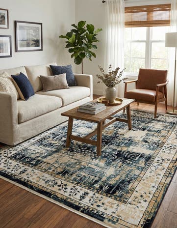 7' 10 x 10' Nain Design Rug