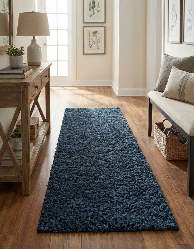 Detail image of  2' 6 x 10' Everyday Shag Runner Rug