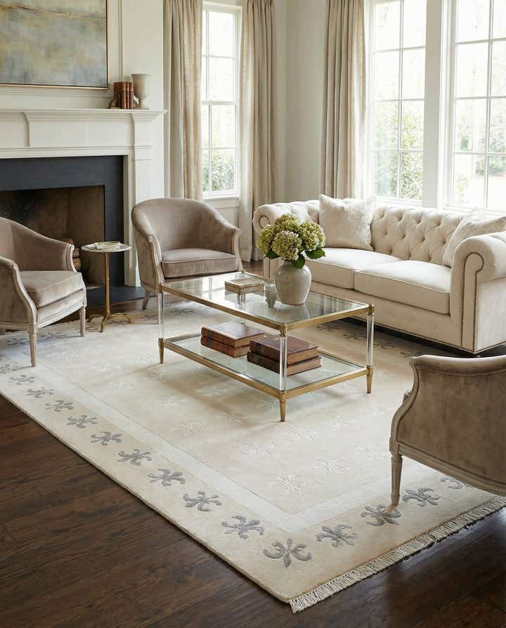 5' 5 x 8' Hand Knotted Darya Wool Rug