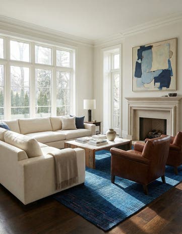10' 3 x 12' Hand Knotted Darya Wool Rug