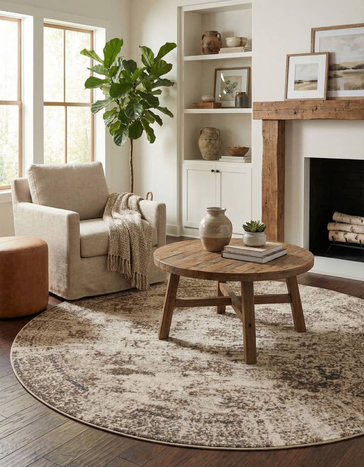 Detail image of 8' x 8' Sahara Round Rug