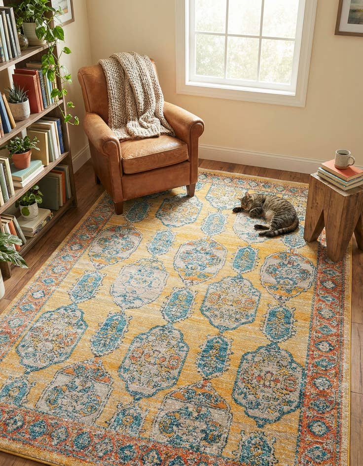 Detail image of  6' x 9' 2 Lola Rug