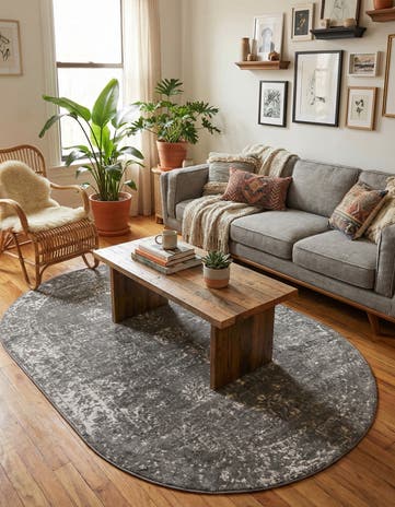 5' 3 x 8' Monte Carlo Oval Rug