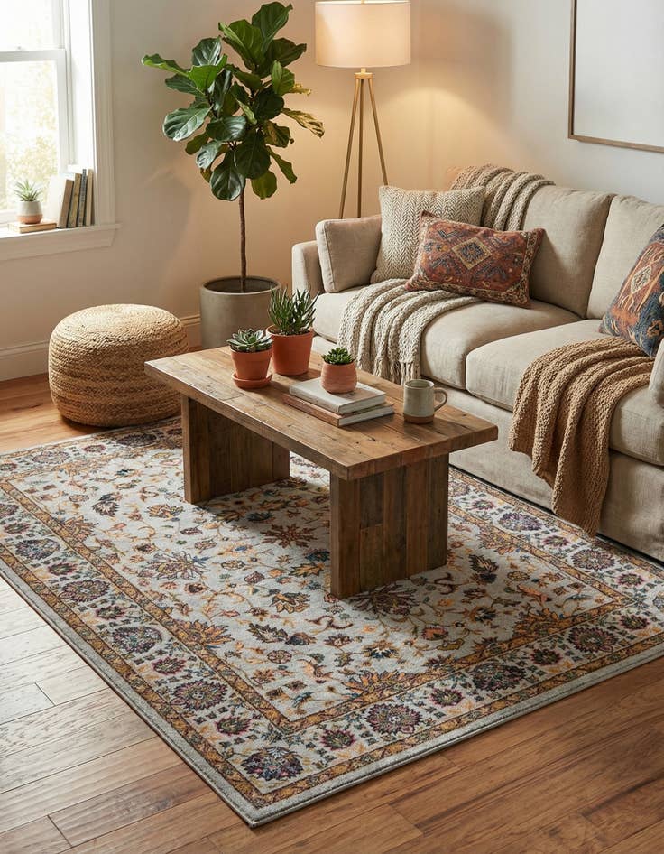 Detail image of 4' 4 x 6' Medina Rug