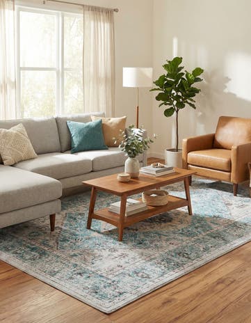 6' x 9' Washable Yara Rug