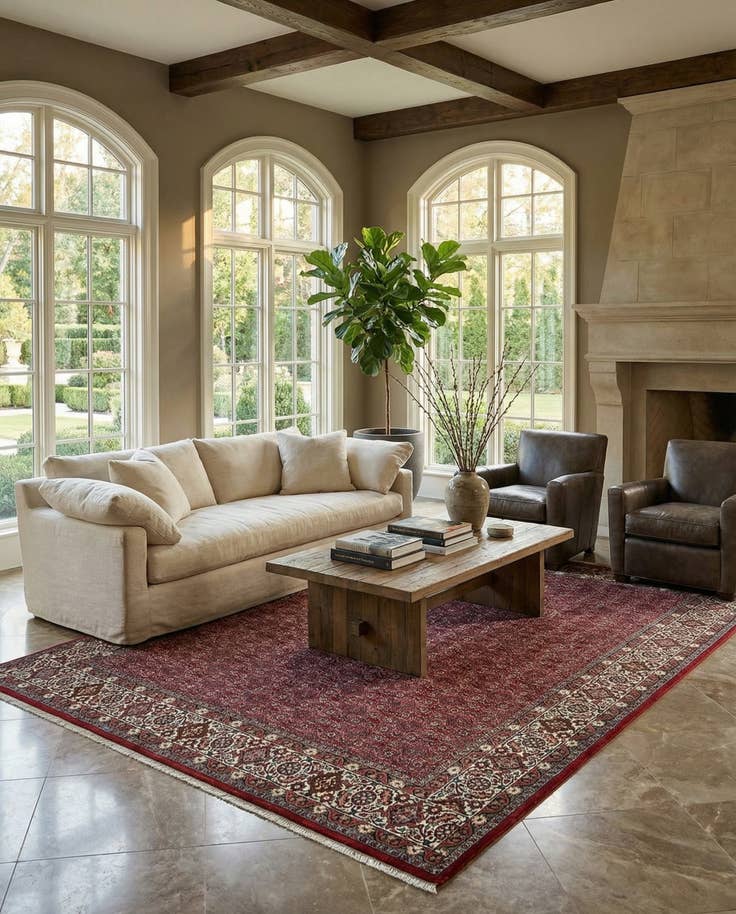 Detail image of 6' 8 x 8' 3 Bidjar Wool Rug