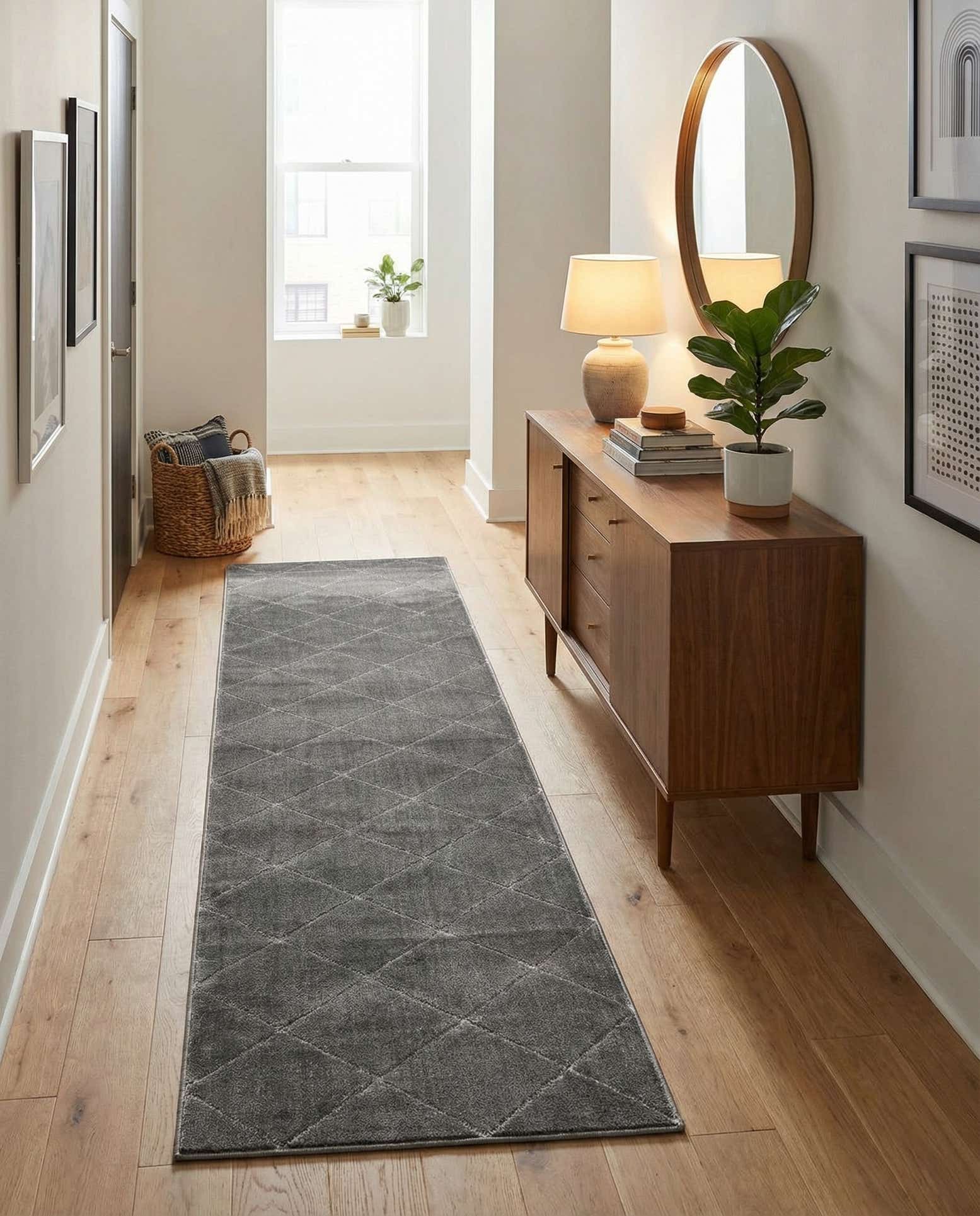 2' 7 x 12' Vogue Geo Runner Rug