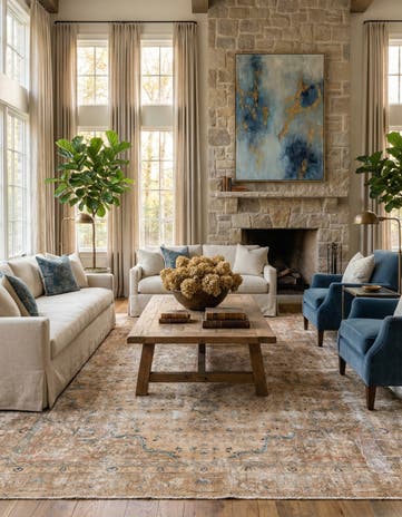 9' x 11' 8 Hand Knotted Ultra Vintage Persian Wool Rug