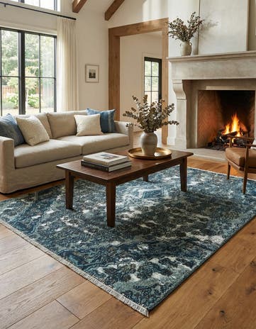 4' 5 x 6' 4 Vintage Rug