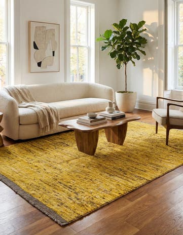 5' 6 x 7' 10 Hand Knotted Moroccan Wool Rug