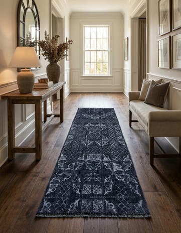 2' 8 x 8' 6 Hand Knotted Darya Runner Rug
