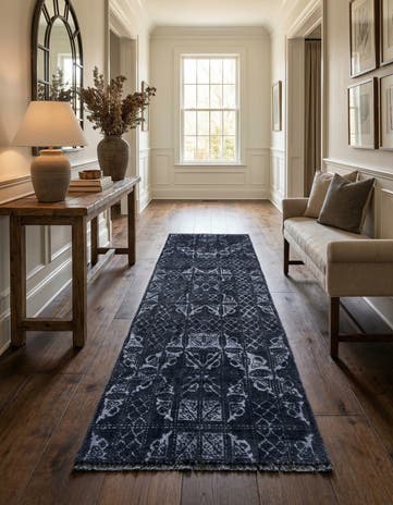 2' 8 x 8' 6 Hand Knotted Darya Runner Rug