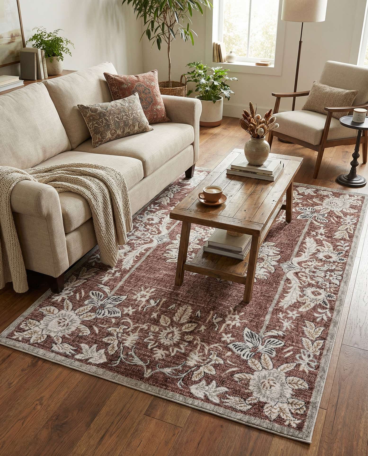 5' 3 x 8' Eco Traditional Rug