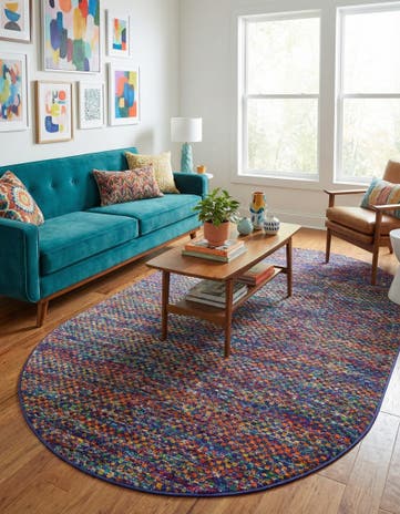 5' 3 x 8' Calypso Oval Rug