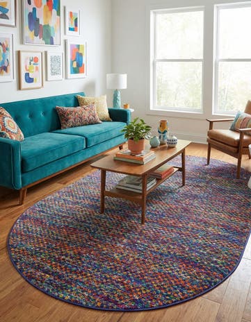 5' 3 x 8' Calypso Oval Rug