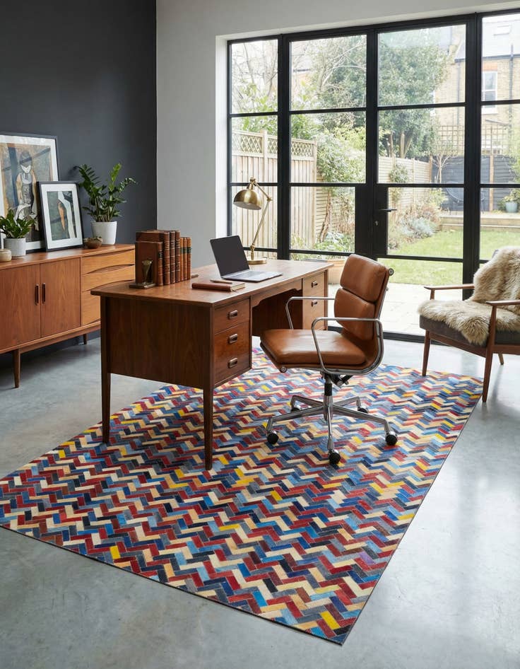 Detail image of 5' x 8' Cowhide Rug