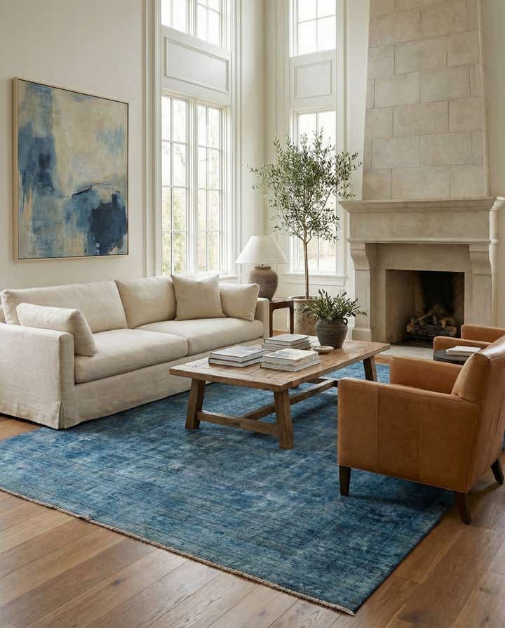 8' 7 x 12' 2 Hand Knotted Ultra Vintage Persian Wool Rug