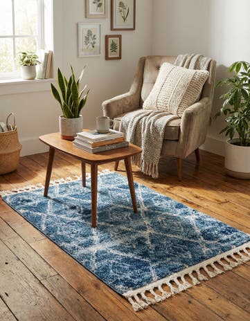 Dark Blue Artemis Rug