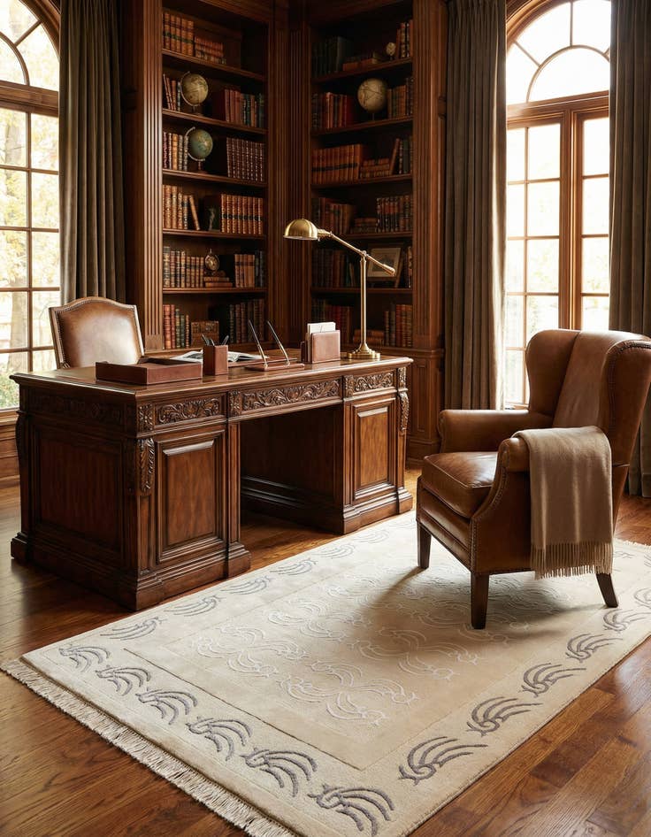 Detail image of 5' 7 x 7' 10 Darya Rug