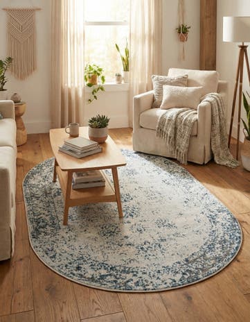 4' 1 x 6' 1 Monte Carlo Oval Rug