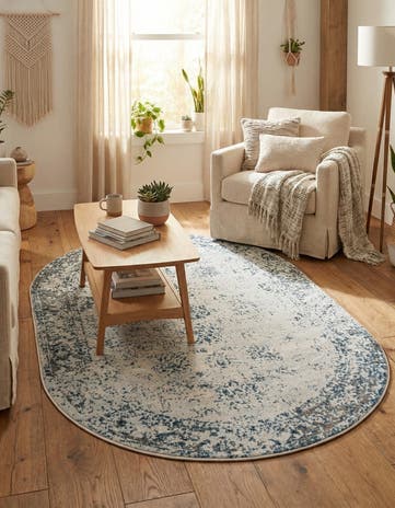 4' 1 x 6' 1 Monte Carlo Oval Rug