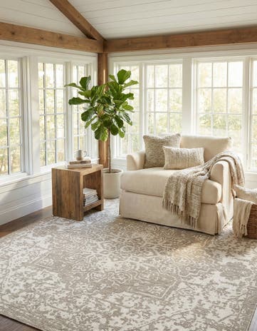 13' x 13' Easy-Clean Jill Zarin Dubai Indoor / Outdoor Square Rug