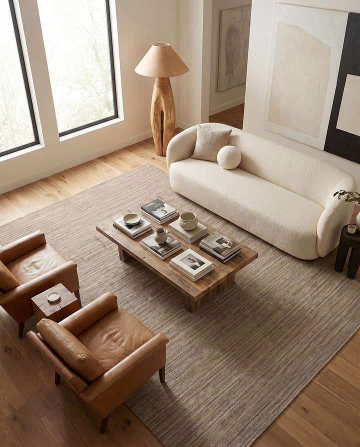 7' x 9' 8 Hand Woven Kilim Modern Wool Rug