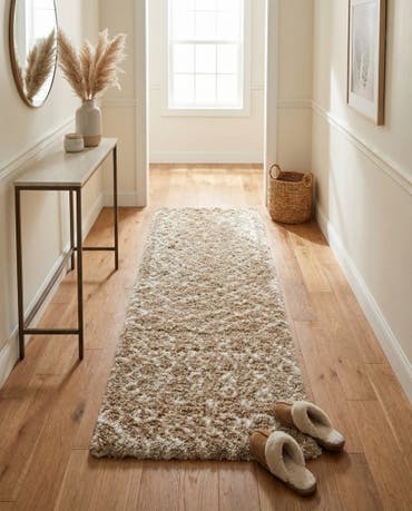  2' x 8' Moroccan Shag Runner Rug