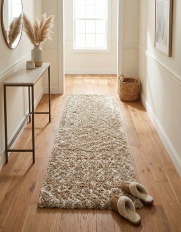 2' x 8' Moroccan Shag Runner Rug