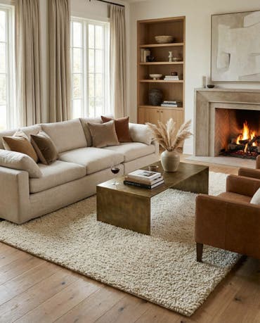  10' x 14' 1  Hand Woven Haka Deluxe Shag Rug