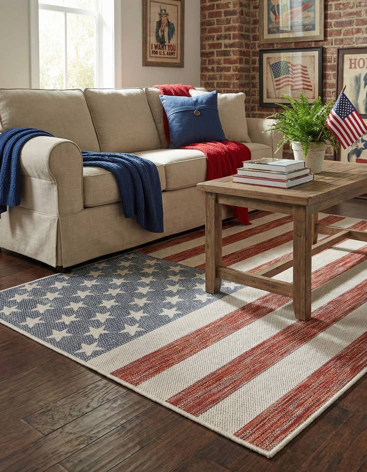 Detail image of 3' x 5' 3 Easy-Clean Jill Zarin Indoor / Outdoor Rug