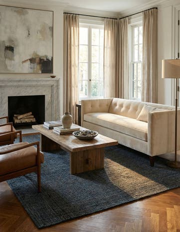 5' 6 x 8' 1 Hand Knotted Darya Wool Rug