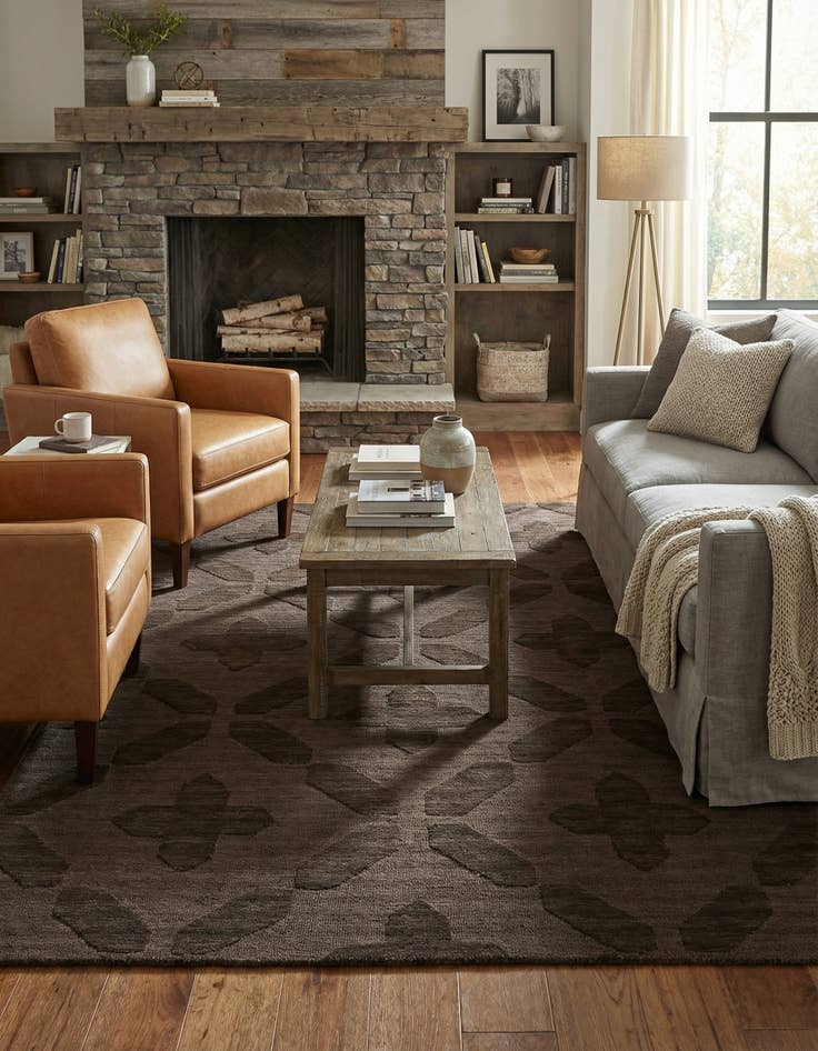 Detail image of 5' 4 x 7' 6 Luna Rug