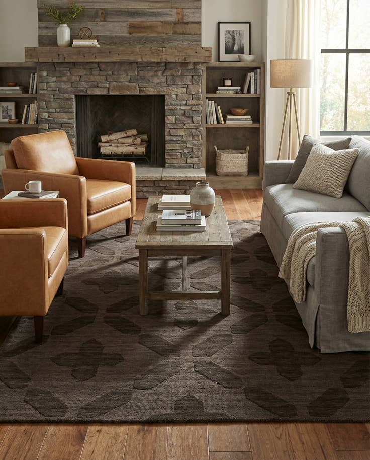 Detail image of 5' 4 x 7' 6 Luna Rug